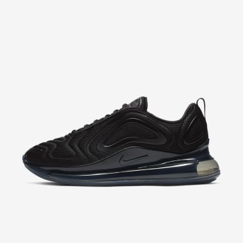 Nike Air Max 720 - Férfi Utcai Cipő - Fekete/Sötét Szürke/Fekete